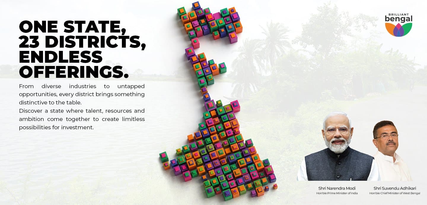 One state, 23 districts, endless offerings. From diverse industries to untapped opportunities, every district brings something distinctive to the table.